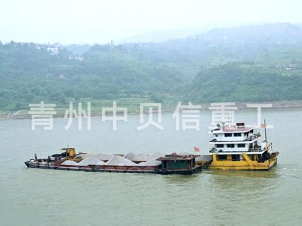 皮帶式自卸運(yùn)輸船