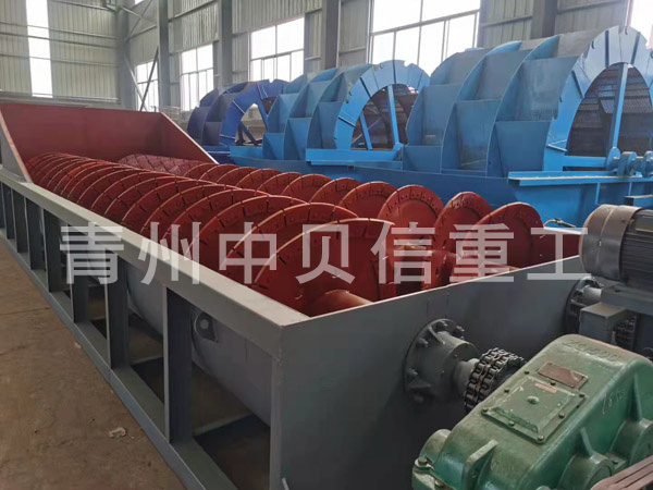 雙絞龍洗沙機